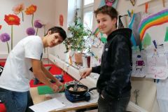 Kochworkshop der Lateinschüler (7. Klasse)